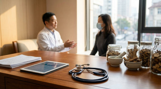 TCM Health Checkup at Yueyang Hospital Shanghai