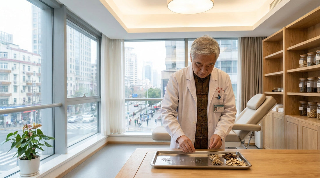Chinese Medicine consultation at Yueyang Hospital