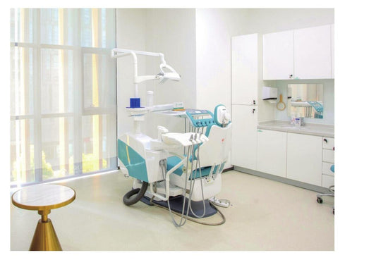 Dental treatment room at a Taikang Bybo clinic in China