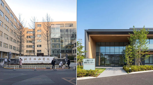 Peking Union Medical College Hospital in Beijing compared with a Japanese Ningen Dock health-screening center