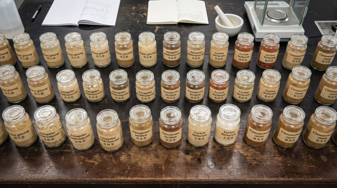 Chinese Medicine Ingredients: Radix, Rehmannia, and Other Key Compounds