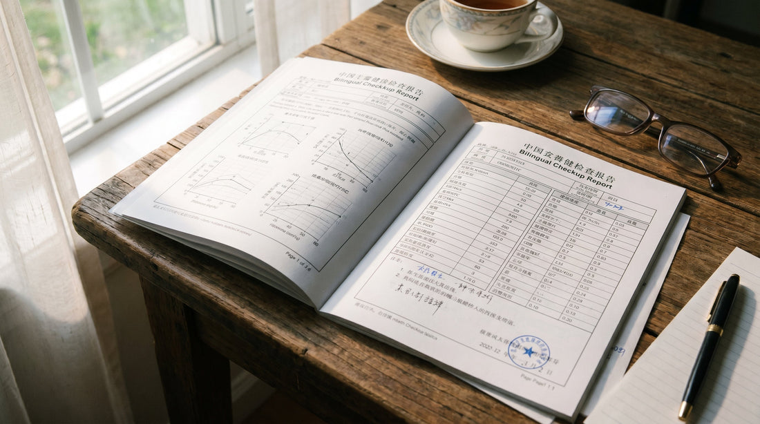 How to Read Your Chinese Health Report in English